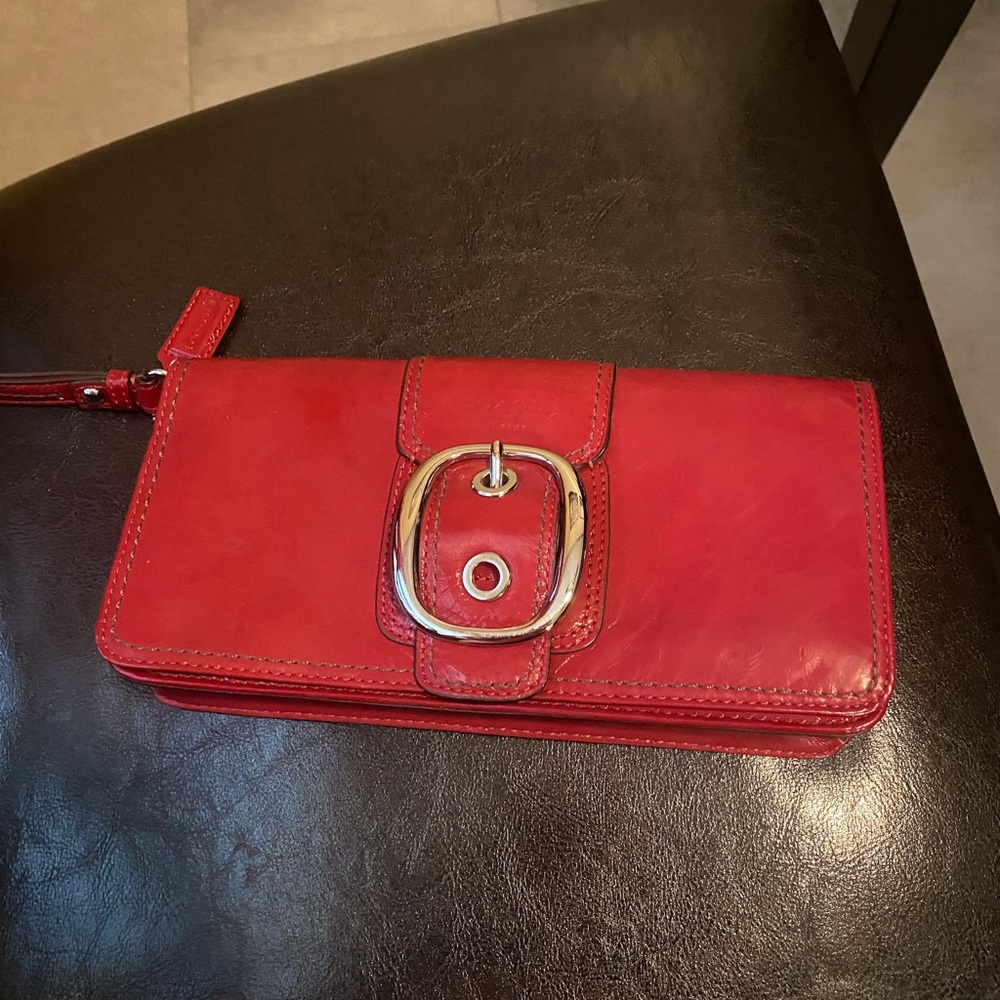 Coach wristlet